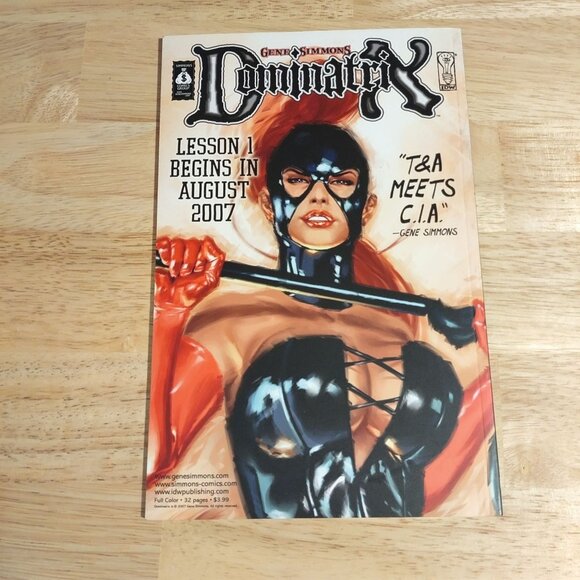 Gene Simmons House Of Horrors & Dominatrix Comic Books Set - Picture 1 of 2